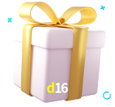 Receba seus bônus de boas-vindas no d16