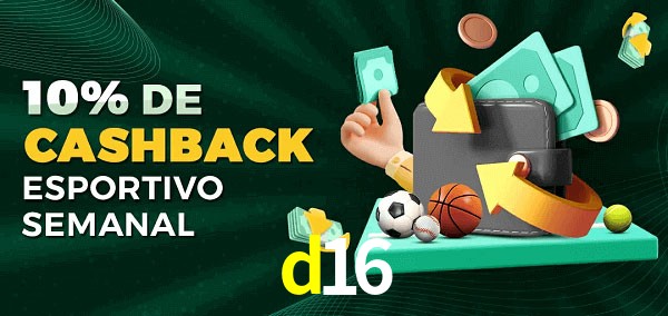 10% de bônus de cashback na d16